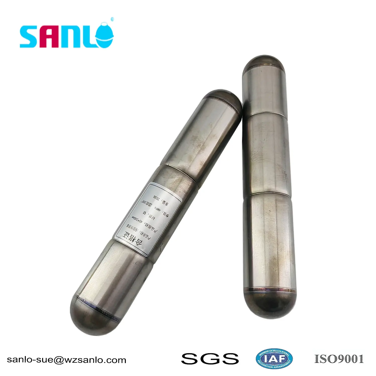 Bóng nổi Titan kim loại 45*260